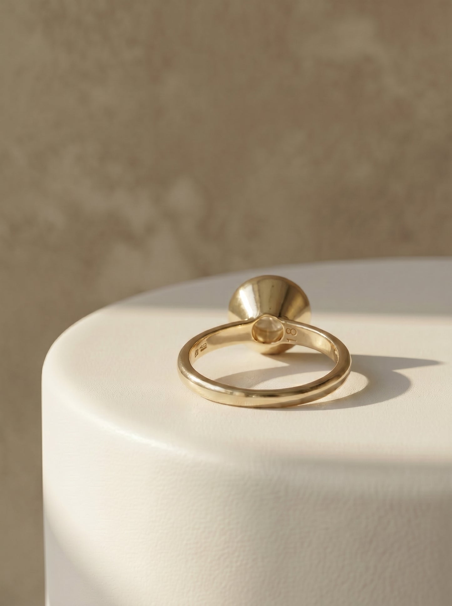 Quartz Gold-Plated Ring