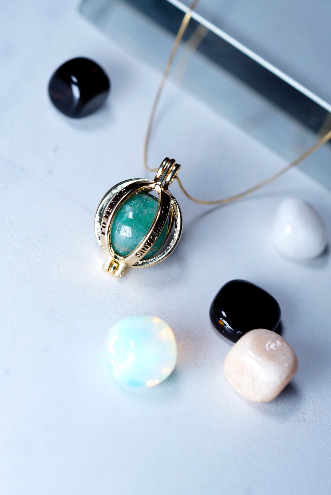 Angel Caller Necklace - Changeable Gemstone set