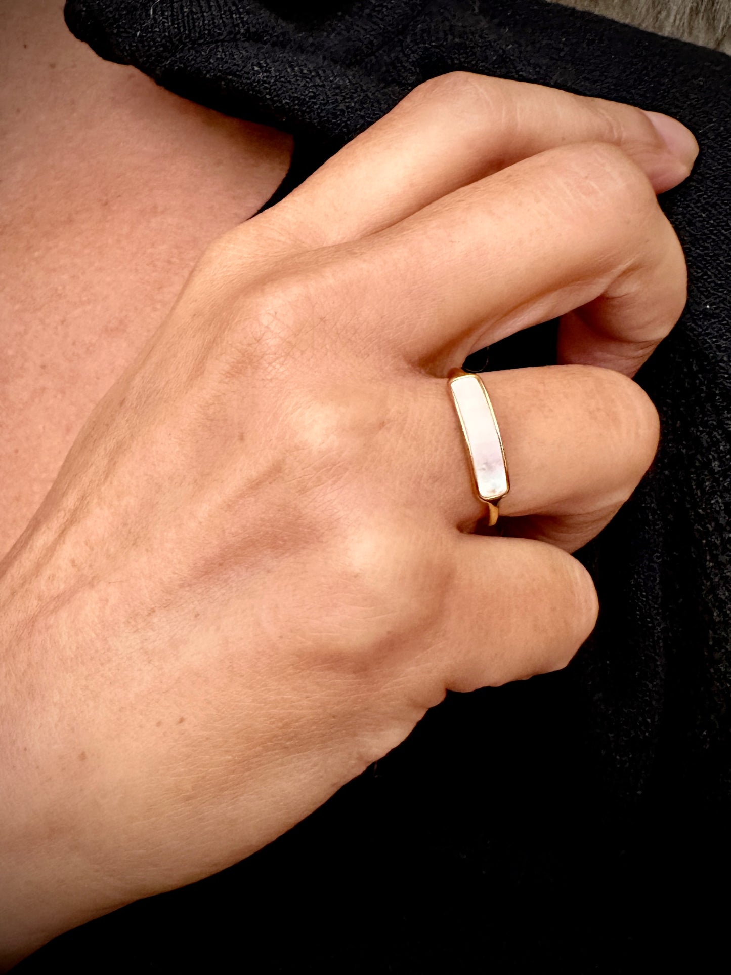 Shell Dainty Ring