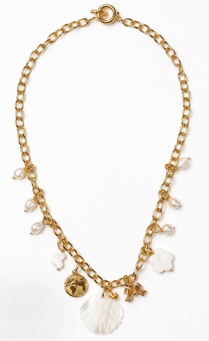 Charming Summer Pearl Necklace