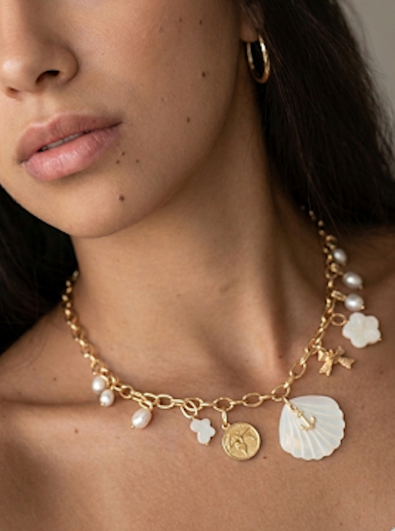 Charming Summer Pearl Necklace