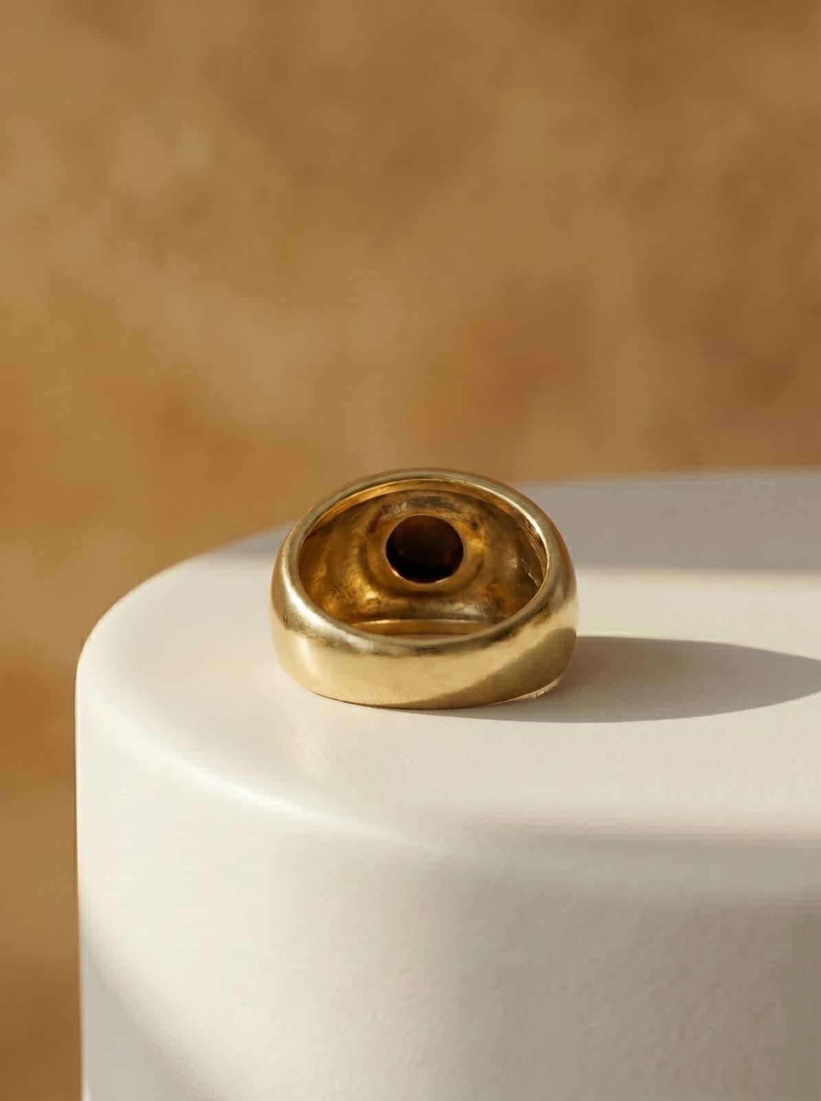 Tiger's Eye Dome Ring